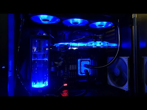 Alphacool Eisbecher Aurora D5 - Beleuchtung und Effekte