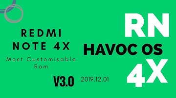 🔰HAVOC OS 3.0 FOR REDMI NOTE 4 🔰BUID 2019.12.0🔰 MOST CUSTOMISABLE ROM EVER 🔰 INSTALL NOW ON RN4X