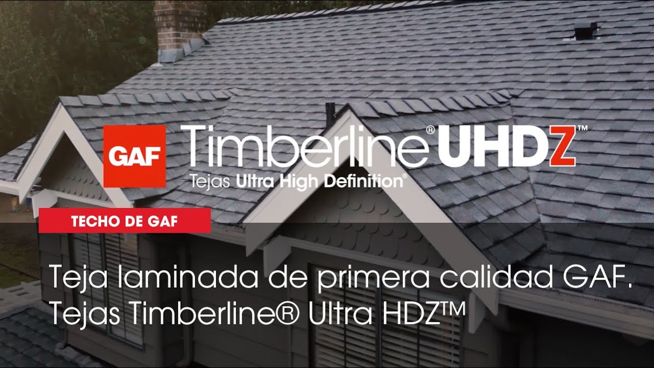 teja-laminada-de-primera-calidad-gaf-tejas-timberline-ultra-hdz-youtube