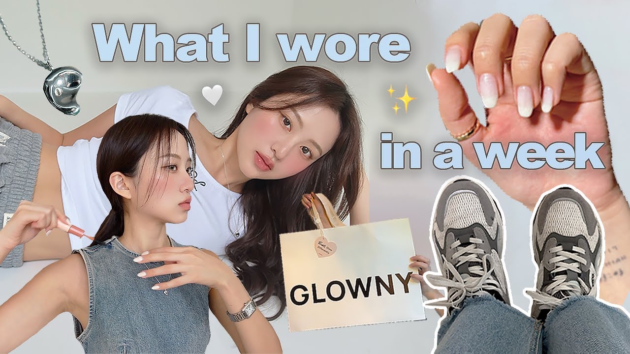 일주일 동안 입은 것들🩵편하고 심플한 데일리룩에 꽂힌 요즘,, 많이들 물어보신 목걸이, 기본템 활용하기, 역시 패션의 완성은 주얼리✨