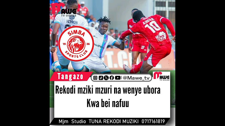 MatokeaFull time (4-0)Simba sc vs Fountain gate fcNbc premier League| Mawetv