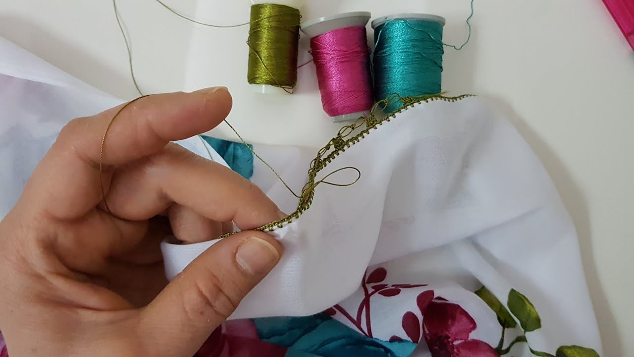 2385 - GURBETTEN KALPLER HEM SIRALI HEM KOPARMALI GÖZ ALICI TIĞ OYASI YAPIMI