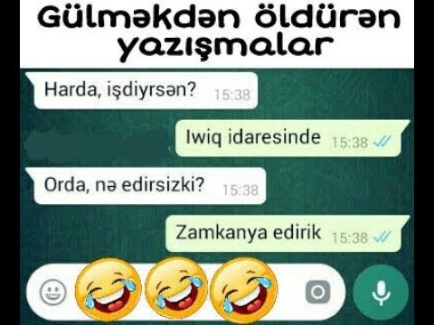 ilin en gulmeli whatsapp yazismalari