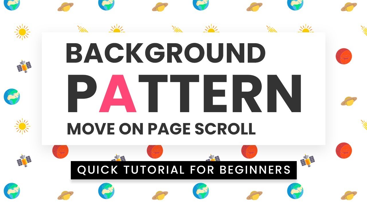 Background Image Move on Page Scroll | Html CSS & Javascript - YouTube