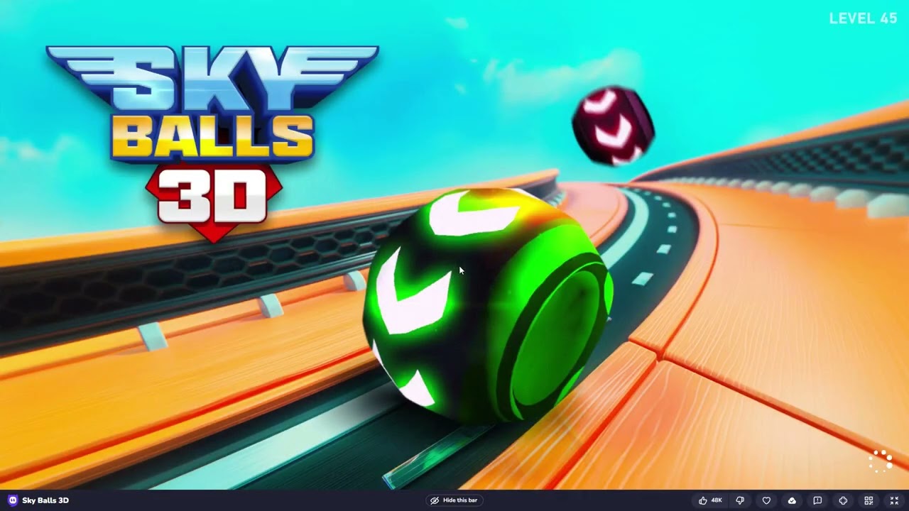 This level got on my nerves [3] Sky Balls 3D Gameplay 🎮