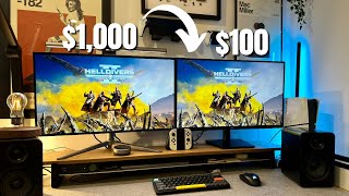I Bought a $100 Gaming Monitor for my PC PS5 & Series S by MinimalisTech 3,603 views 1 month ago 6 minutes, 16 seconds