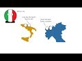 Why Italy is north/south divided?