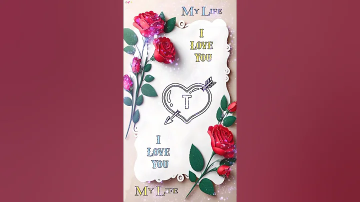 #T Letter Name Status ||🥀Name art Video😘||Whatsapp status💞 ||2023...#youtubeshorts #shorts #trending