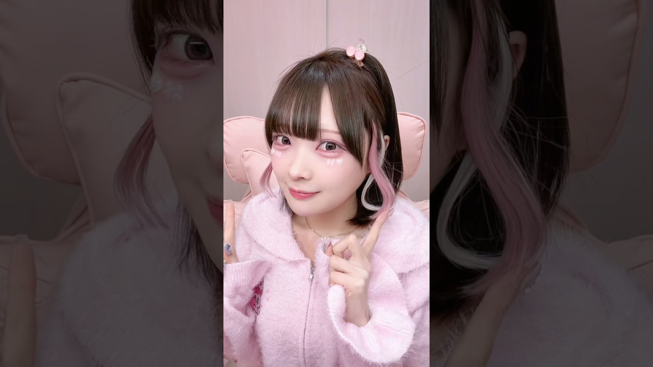 Makeover❣️ I got a 'strawberry milk' color for my hair and it's
