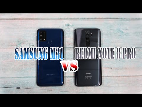 Samsung Galaxy M31 vs Xiaomi Redmi Note 8 Pro | SpeedTest and Camera comparison