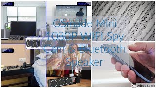 GSmade Mini 1080P WIFI Spy Cam & Bluetooth Speaker screenshot 5