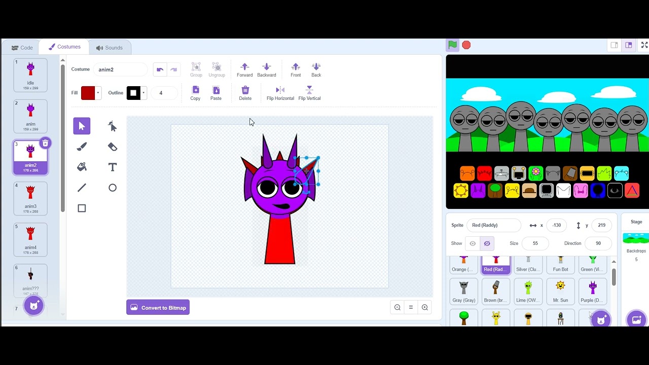 Edit Sprunki Game sprunki edit - YouTube