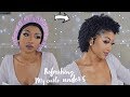 HOW I REFRESH MY NATURAL 4B CURLS UNDER 5 | DisisReyRey