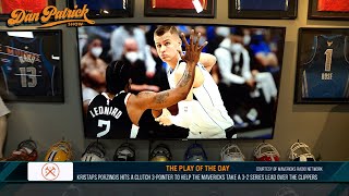 Play Of The Day Kristaps Porzingis Hits Clutch 3-Pointer, Mavs Take A 3-2 Series Lead 060321