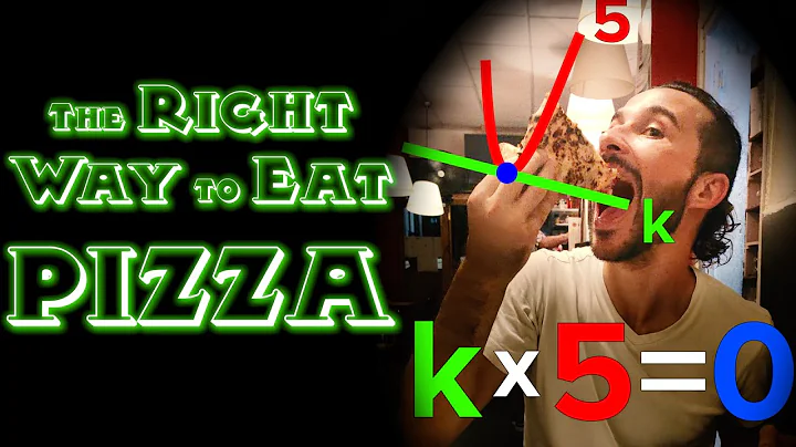 🍕 The right way to eat pizza ✅ approved by Gauss