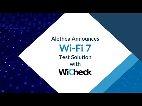 WiCheck offers a #WiFi7 Test Solution