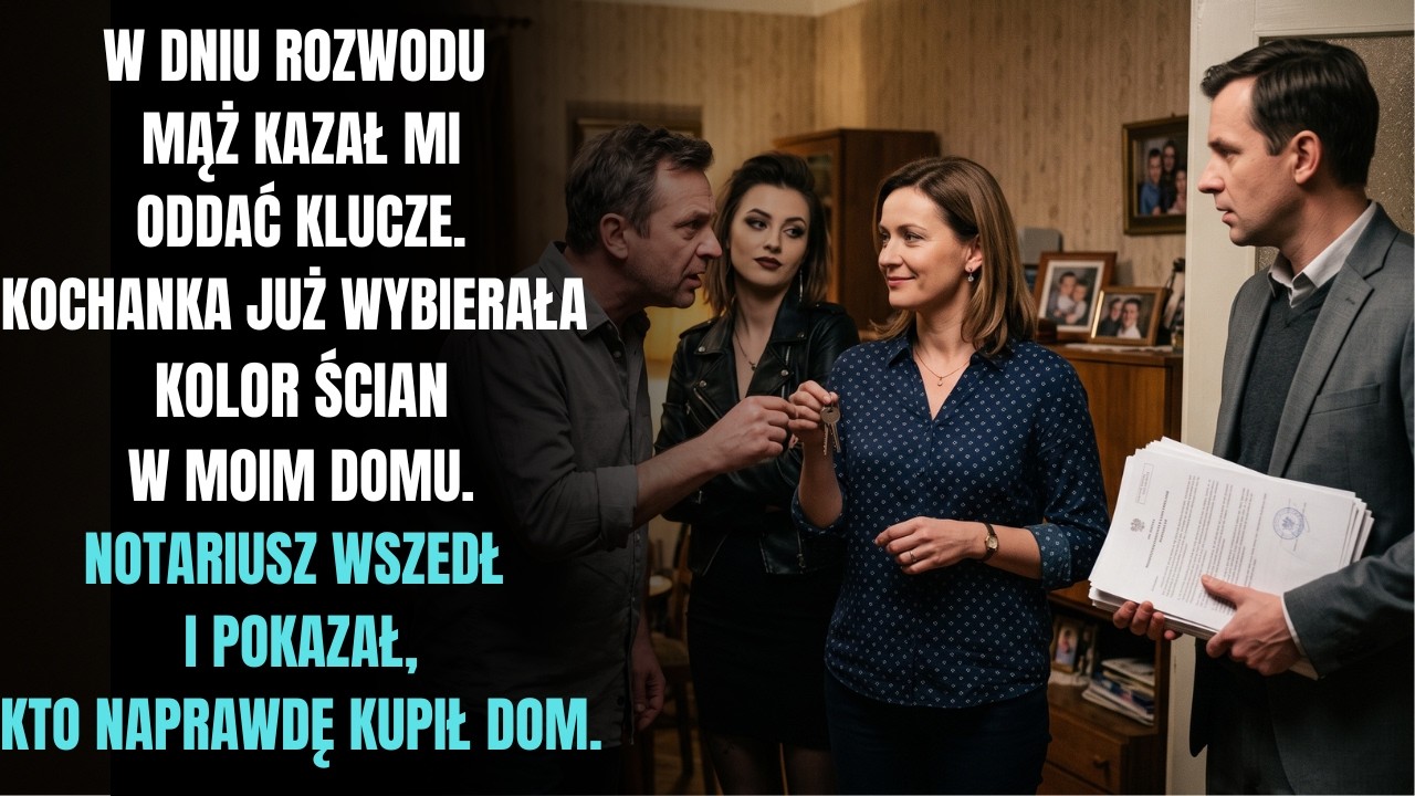 Zawsze mówił, że to on kupił ten dom. Jego matka powtarzała to przy każdej okazji, a on w końcu sam w to uwierzył. Ale w sobotę, w obecności świadków, przed jego prawnikiem i jego matką, prawda...
