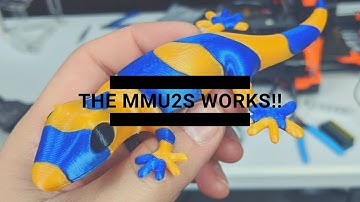 THE MMU2S WORKS!!