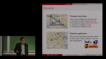 Patrick Jaillet: Routing Optimization Under Uncertainty