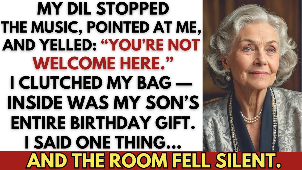 At my son's birthday, my DIL humiliated me in front of everyone and told me to leave