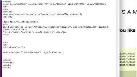 Uneven Tables in HTML: Part 1