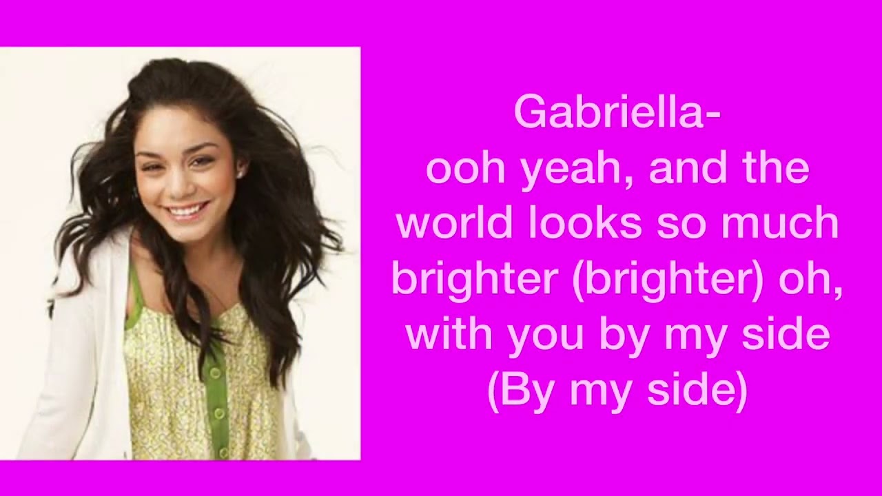 Start of something new- Troy and Gabriella (Vanessa Hudgens & Zac