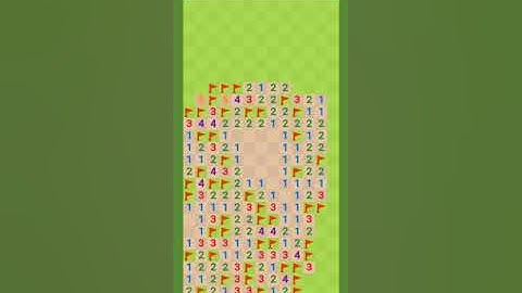 Google minesweeper HARD LEVEL completed. ASMR puzzle game play store