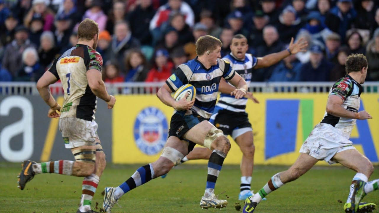 Bath Rugby vs Harlequins Aviva Premiership Rugby 2013/14 YouTube