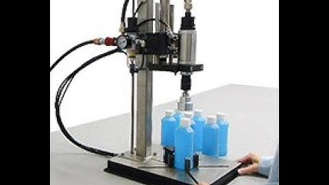 CA06 CAP TIGHTENER - PNEUMATIC BENCH-TOP (Liquid Solutions)