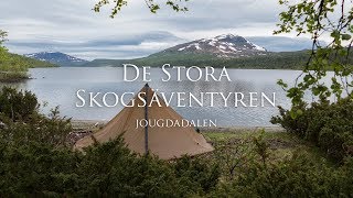Vildmarksäventyr i Jougdadalen  Vandring, packrafting & Öringfiske