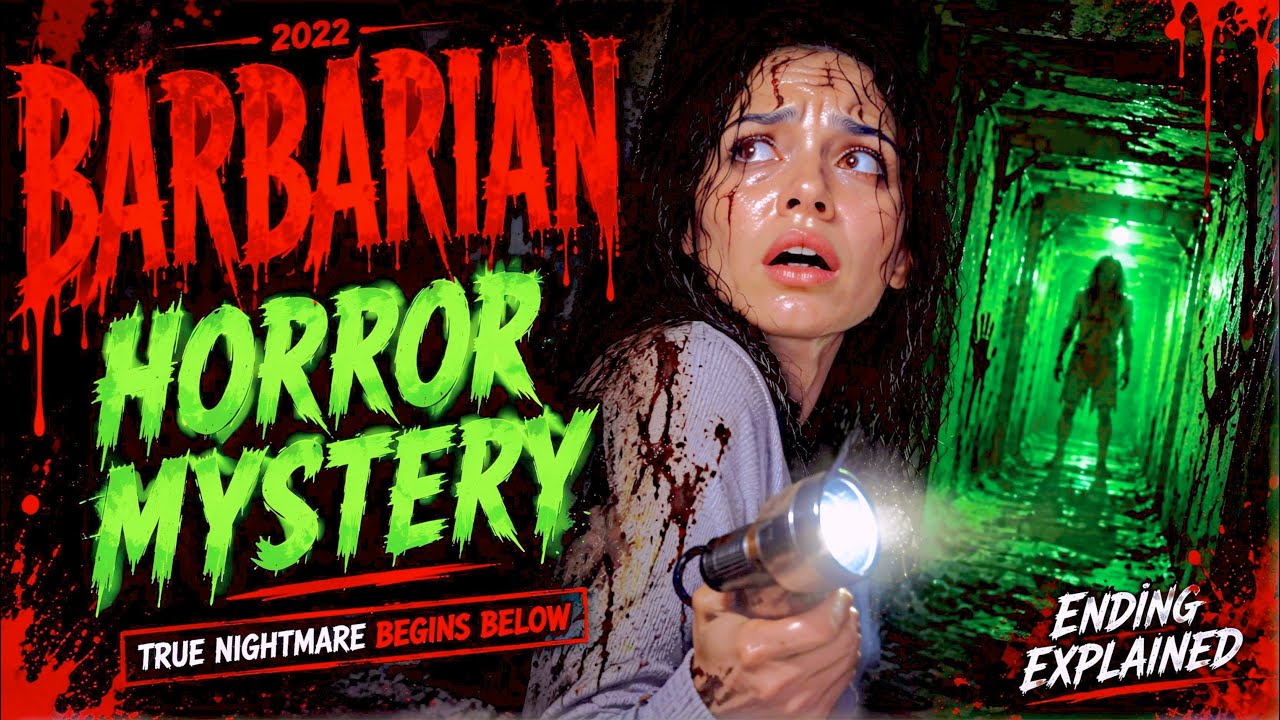 Barbarian (2022) Full Movie Explained in Hindi/Urdu | Horror Mystery Ending Explained