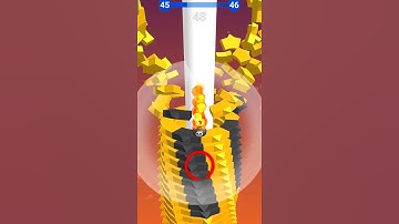 Stack bounce🔥🔥🔥#gaming #challenge #stackball #fun #shorts