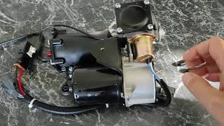 Aftermarket Hitachi type air compressor for Land Rover Discovery 3 and Range Rover (older version)