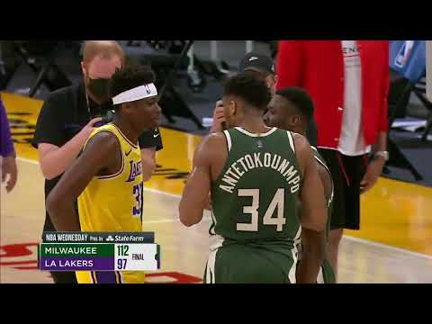 Antetokounmpo Brothers Get Together | Lakers vs Bucks