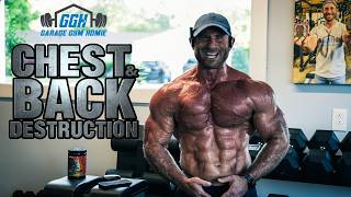 I DESTROYED My Chest & Back | Bodybuilding Workout