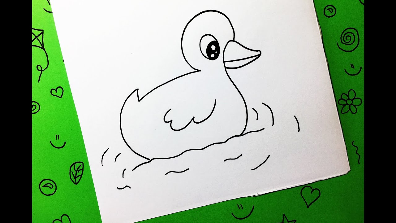 Cómo Dibujar un Pato Paso a Paso (Fácil y Rápido) / How to Draw a Duck -  thptnganamst.edu.vn