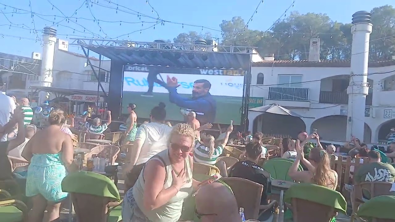 Kelechi Iheanacho goal celebrations in Santa Ponsa