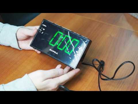 Электронные часы с радиоприёмником SUPRA SA-40FM Электронные часы с радиоприёмником SUPRA SA-40FM