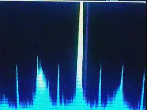 visualizando o espectro do microfone sem fio