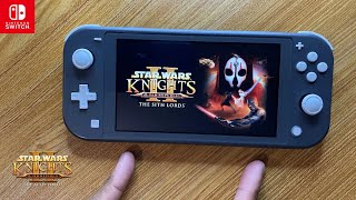 Star Wars: Knights of the Old Republic 2 - The Sith Lords Nintendo Switch Lite Gameplay screenshot 5