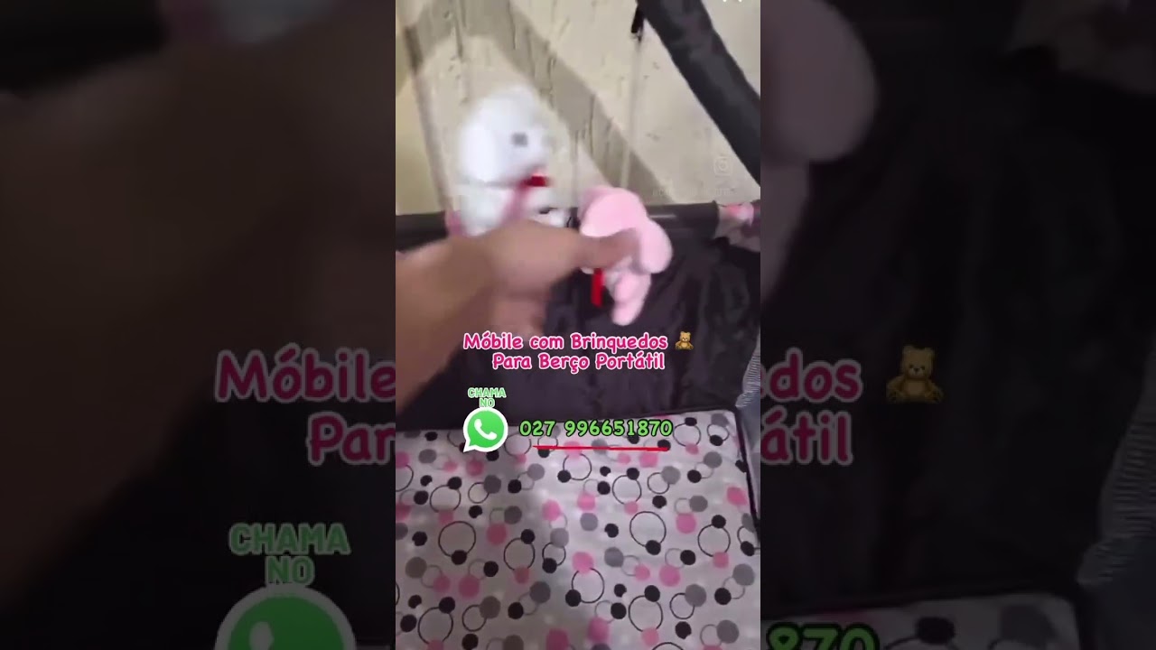 Móbile para Berço Portátil 