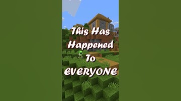 Almost ALL Minecraft Players Have Done This! #shorts #minecraft #minecraftshorts
