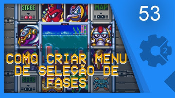 TELA DE SELEÇÃO DE CHEFES - Recriando Megaman X Parte 53 [CONSTRUCT 2]