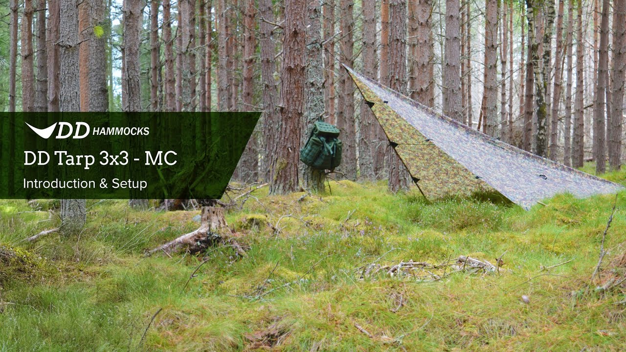 DD Tarp 3x3 - MC – DD Hammocks