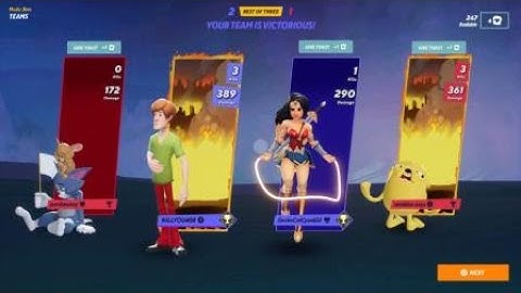 MultiVersus 2v2 with random