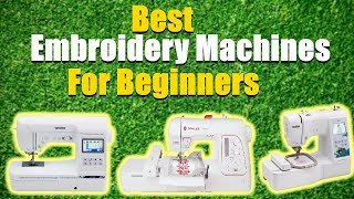 The 6 Best Embroidery Machines for Beginners in 2023 (October) – Artlex