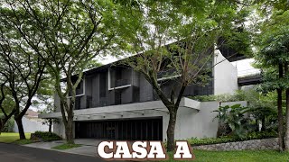 CASA A | House with Airy Space and Fresh Nature Designed by Wahana Architects | Tropical House