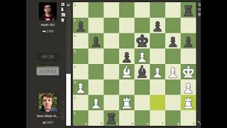 BIG VICTORY!! Hans Niemann vs Anish Giri