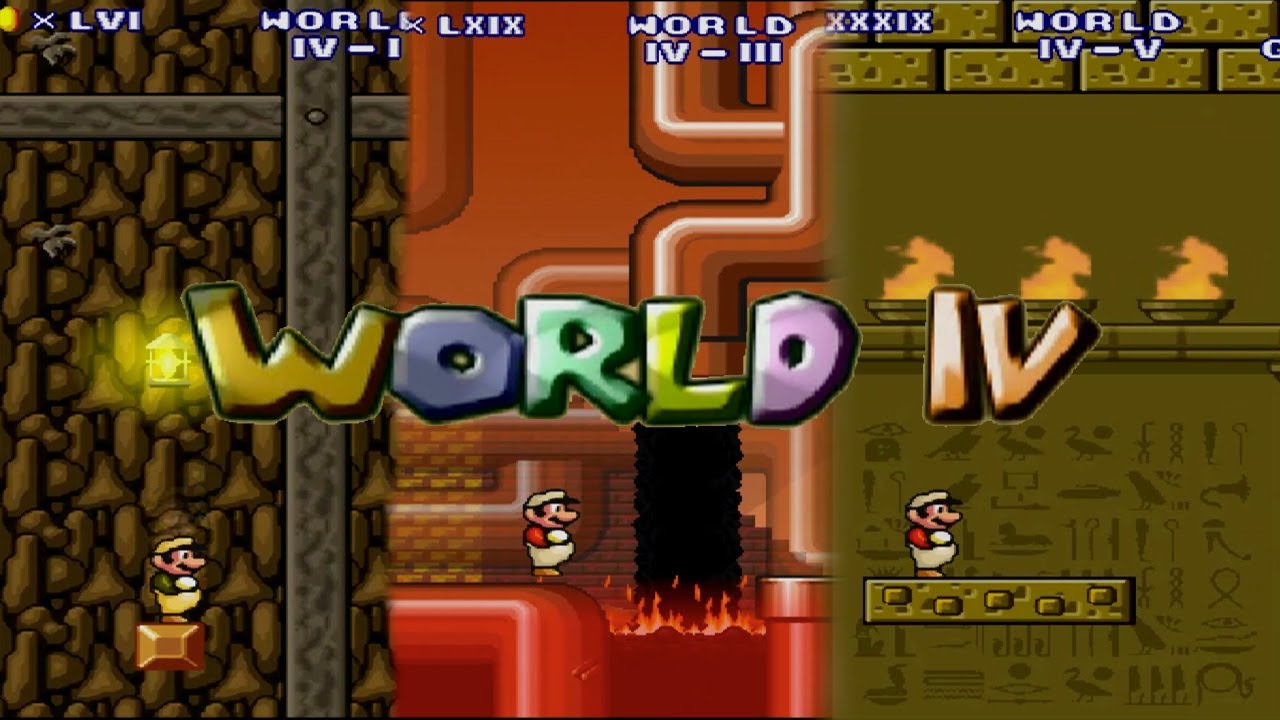 Mario Forever Roman Worlds | World IV By MrPrzemistrz