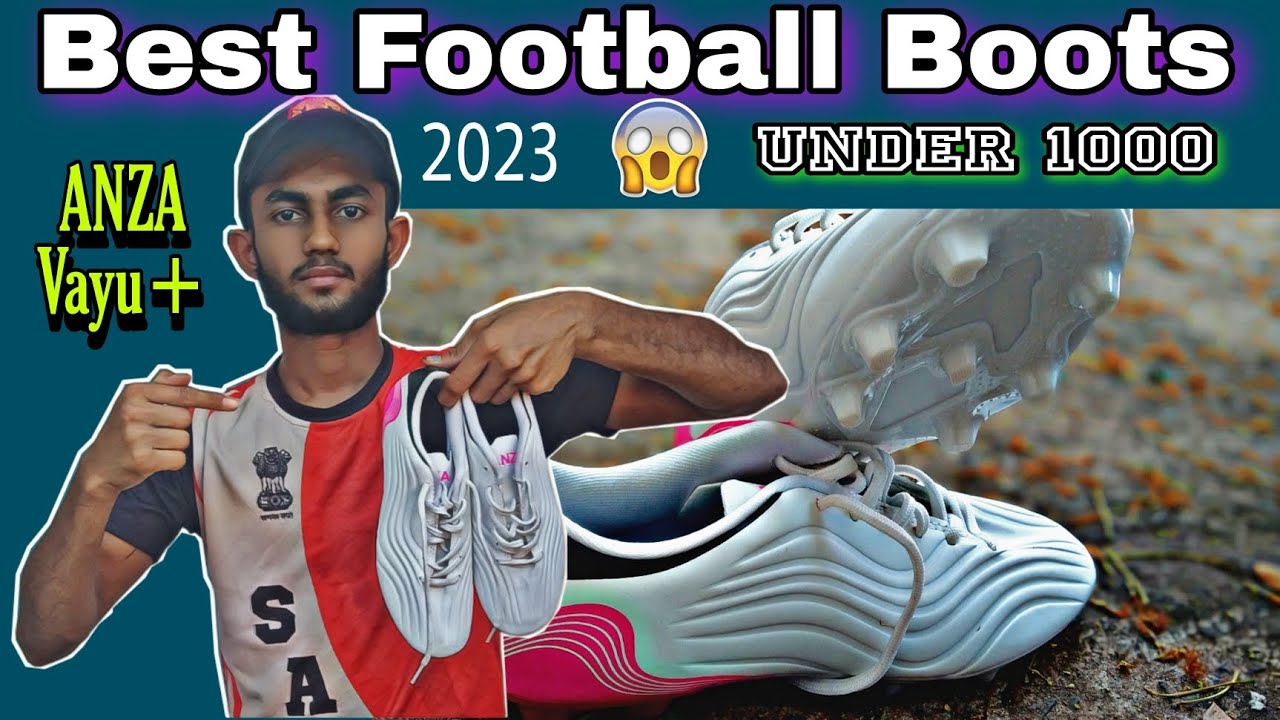 Best Football Boots Under 1000 Rupees ANZA vayu+ football shoes full review in Hindi